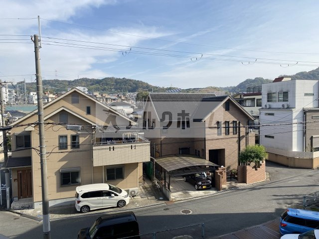 コンドウハイツの展望|コンドウハイツ（柏原市旭ヶ丘）　見晴らし