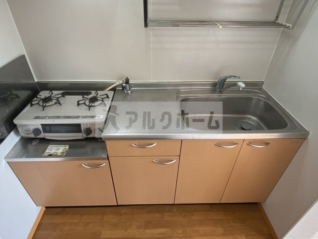 AMOUR ASABU(アムールアザブ)のキッチン|調理スペースもしっかり確保