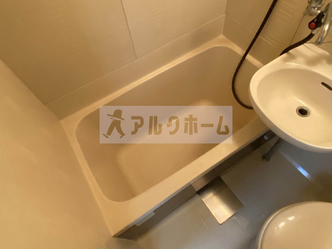 シティライフ柏原の浴室|シティライフ柏原　バスタブ