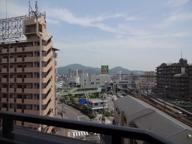 メゾン国分のバルコニー