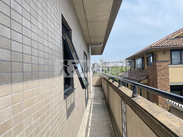 ルキア国分のバルコニー