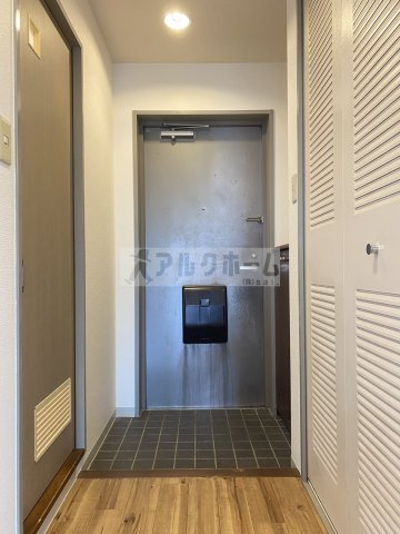 ルキア国分の玄関