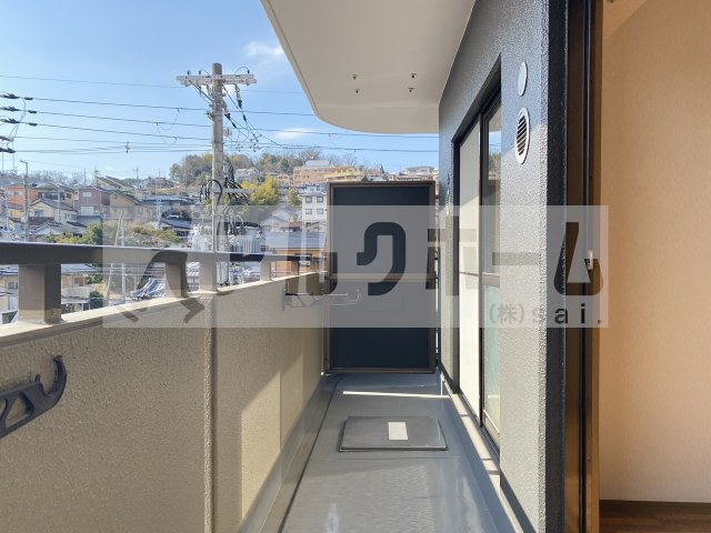 アルカザーレ国分西のバルコニー