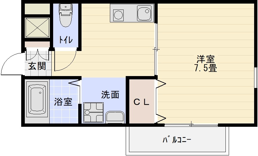 メゾンエトワールの間取り