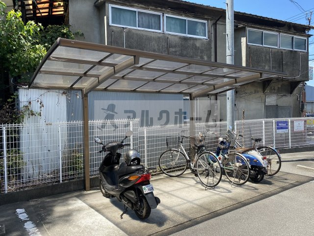 ソレイユのその他共用部分|ソレイユ　自転車置き場