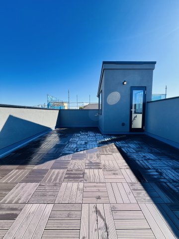 言葉はいらない家ＩＮ辻堂東海岸のバルコニー