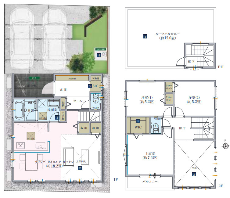 言葉はいらない家ＩＮ辻堂東海岸の間取り