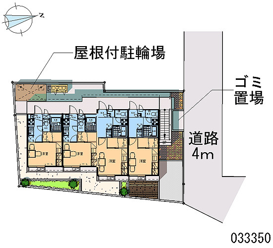 レオパレスシャルムの駐車場|画像4