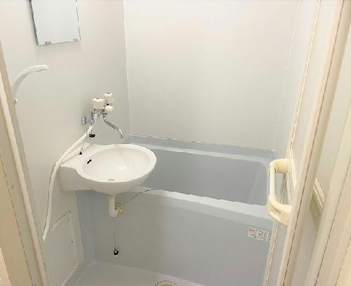 レオパレススプリングBの浴室