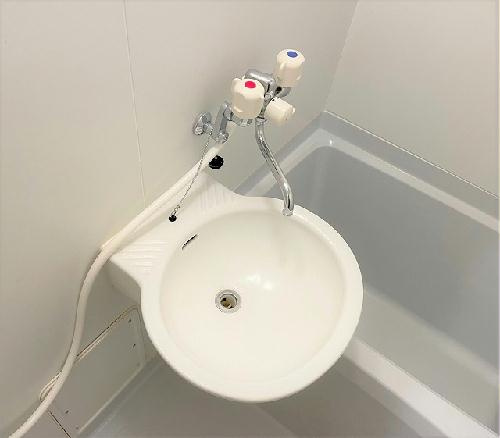 レオパレススプリングBの洗面所