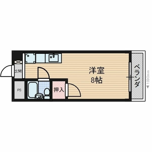 サンメゾン西春の間取り