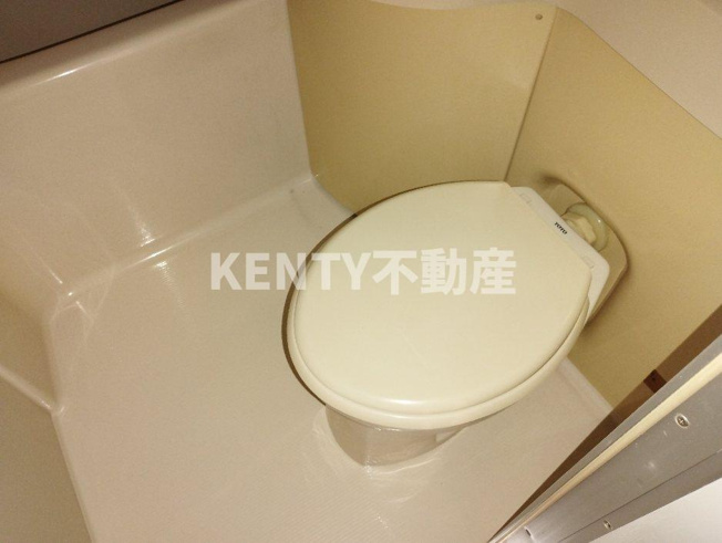 【トイレ】 | 三恵ハウスB | シンプルで使いやすいトイレです