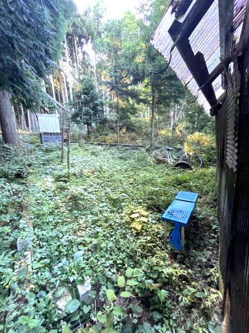 高島市今津町深清水戸建の庭