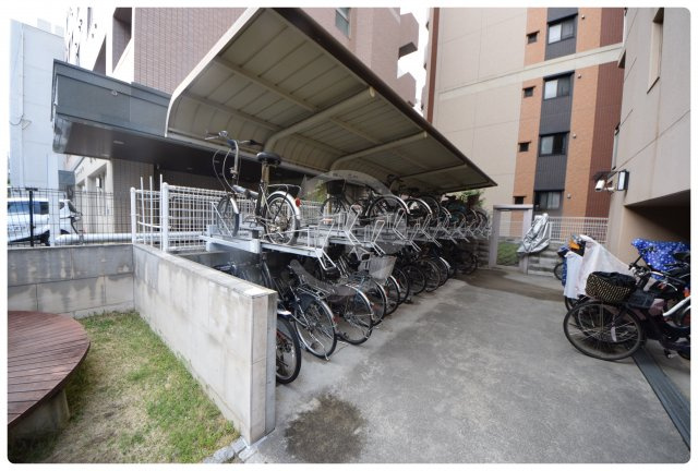 プレステージ四天王寺ラフィース　大江小学校区のその他共用部分|プレステージ四天王寺ラフィース　駐輪場