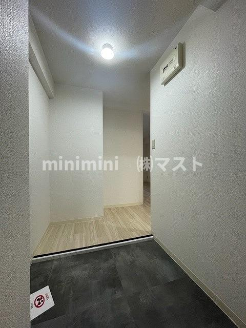 淺沼谷町マンションの玄関