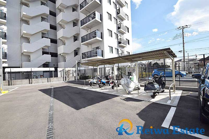 グレーシア湘南辻堂の駐輪場