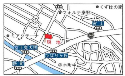 【地図】 | 秦野市曽屋字暖井　売地