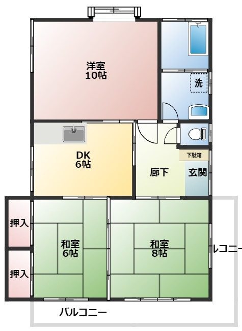 【間取り】