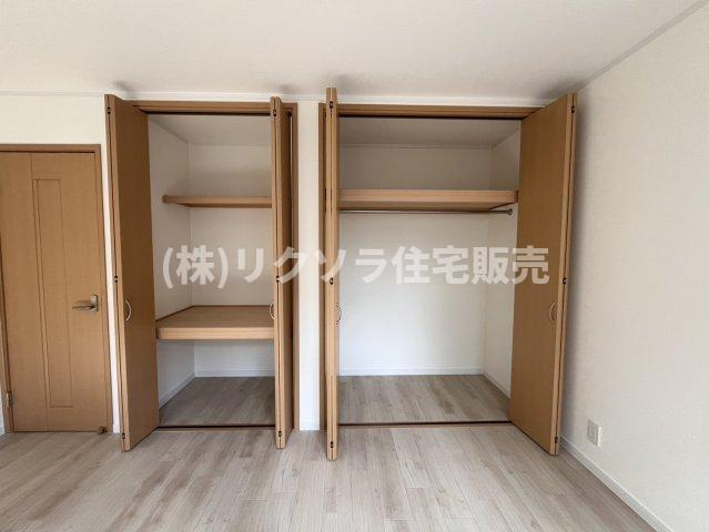 星田北4丁目　中古一戸建ての収納|クローゼット
■物件内覧・資金計画相談・住宅ローン相談、リフォーム相談、お問合せ受付中■
※当日・翌日のご内覧、ご相談はお電話でのお問合せがスムーズです！
