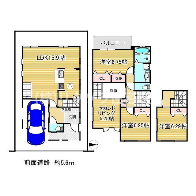 星田北4丁目　中古一戸建ての間取り|間取り図はいかがですか？ご希望を叶える間取りですか？リビングの広さは？水回りの位置は？カウンターキッチン？など色々な情報が集約されています。弊社ではリフォームなどのご相談も承っております。