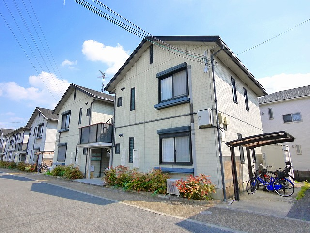 ルミエール千代　Ｂの外観|外はこのようになっています