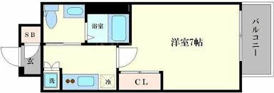 【間取り】 | ファーストフィオーレ京橋パークフロント