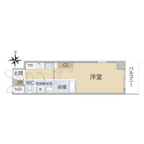 【間取り】 | ジュネーゼグラン福島Noda