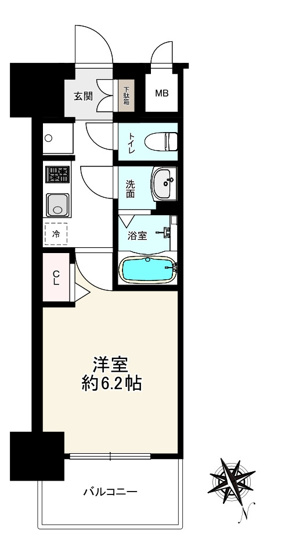 【間取り】 | アドバンス大阪セレーノ