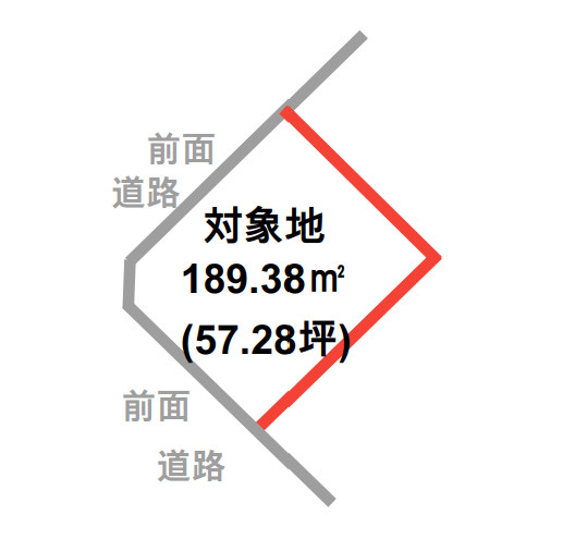 【土地図】 | 山鹿市平山 | ☆土地図☆　※簡略図のため現況優先です