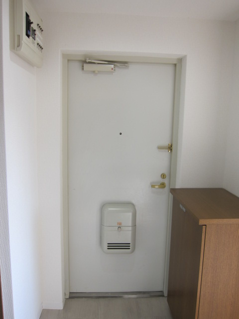 ファイン・コート長野の玄関