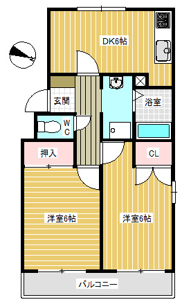 ファイン・コート長野の間取り