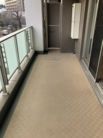 川崎市麻生区黒川の賃貸マンションのバルコニー
