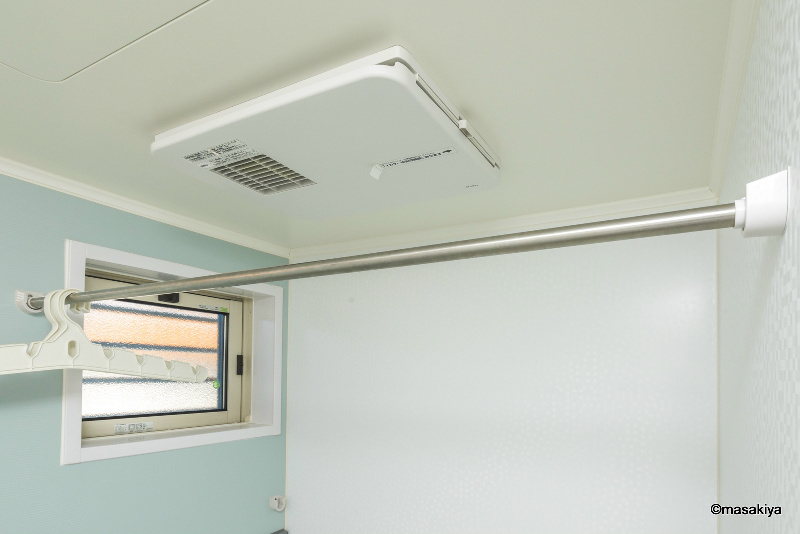 オルキスの浴室|浴室乾燥機付きです。