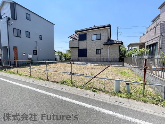 三郷市中央2丁目　新築戸建　全1棟の外観|現地の写真になります。