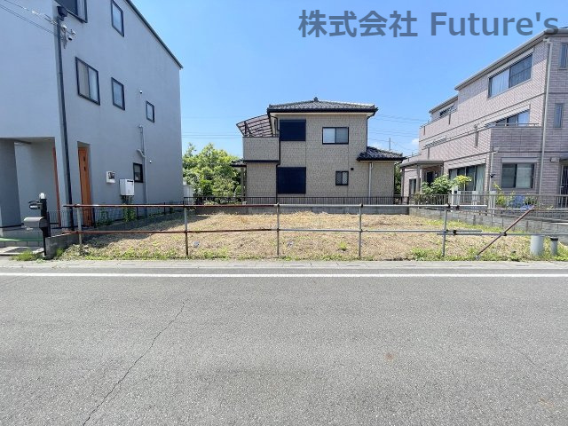 三郷市中央2丁目　新築戸建　全1棟の外観|現地の写真になります。