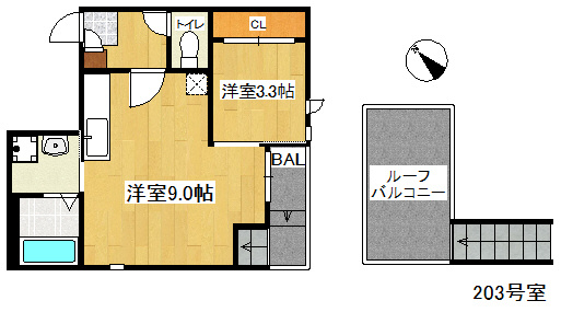 【間取り】 | Grandtic 室見駅南　★プライスホームなら仲介手数料が割引価格です★