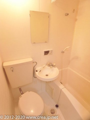 【浴室】 | コーポラスミハラⅡ | お風呂です