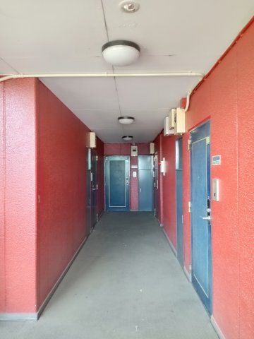 稲城市押立の賃貸マンションのロビー