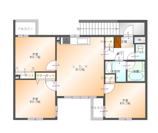 【間取り】 | オープンレジデンシャル小竹向原2