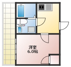 【間取り】 | コーポひらやま | 【コーポひらやま】
