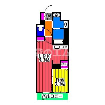 【間取り】 | ＦＭＴレジデンス博多 | ＦＭＴレジデンス博多の間取り