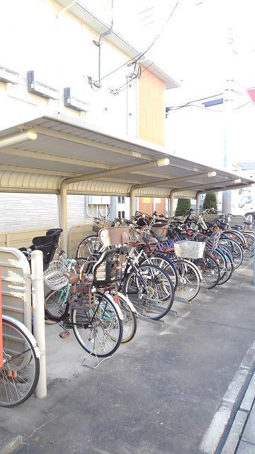 カリーノⅠのその他共用部分|駐輪場です