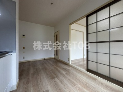 【居間・リビング】 | 北の台クリーンハイツB | DK6帖