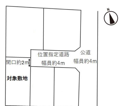 【区画図】 | 神戸市垂水区霞ヶ丘６丁目　土地