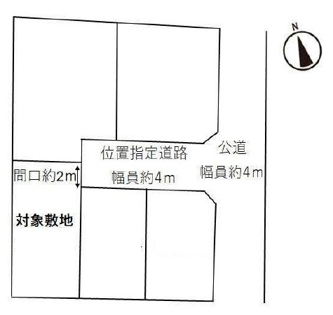 神戸市垂水区霞ヶ丘６丁目　土地の土地図