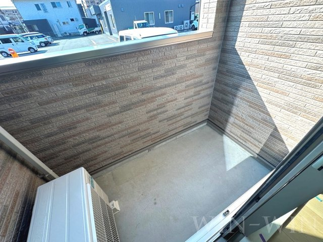 グラード 百間のバルコニー
