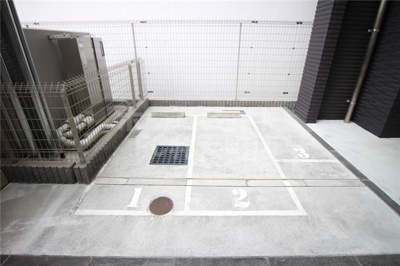 【その他共用部分】 | セオリー大阪ベイステージ | バイク置場です