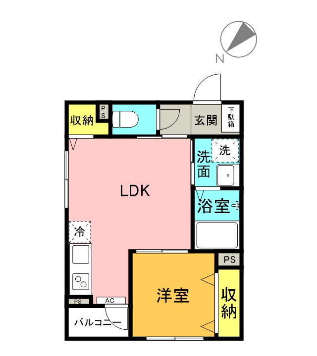セントラル寺本の間取り