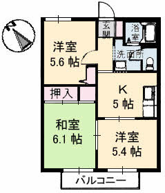 【間取り】 | ハイランドパラツ