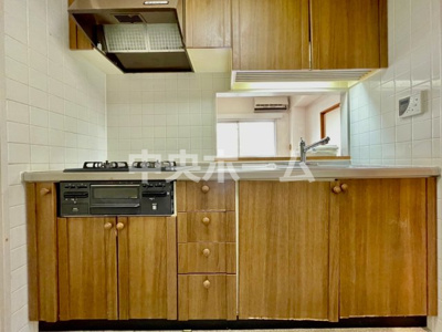 【キッチン】 | コスモお花茶屋三番館 | ワイドで収納豊富なシステムキッチン